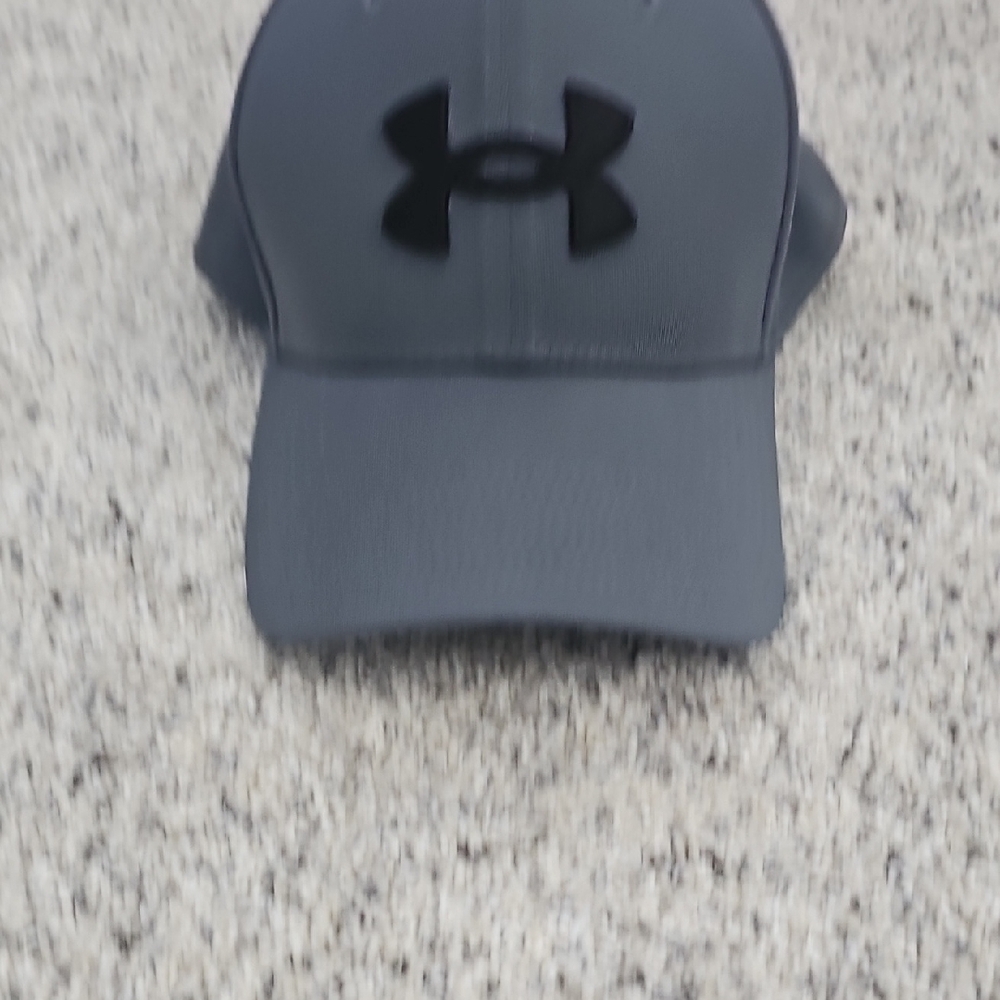 Under Armour Dark Gray Cap with Black Logo